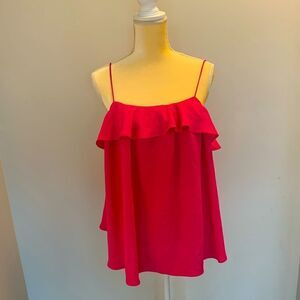NWT Sugar Lips size medium pink tank